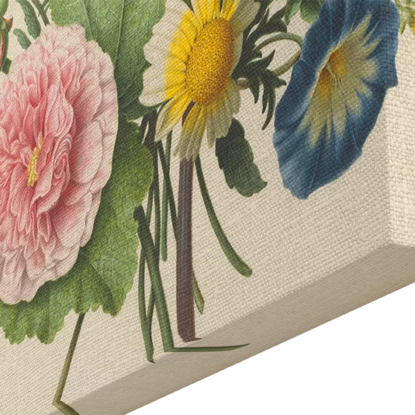 Veldboeket op Canvas Detail